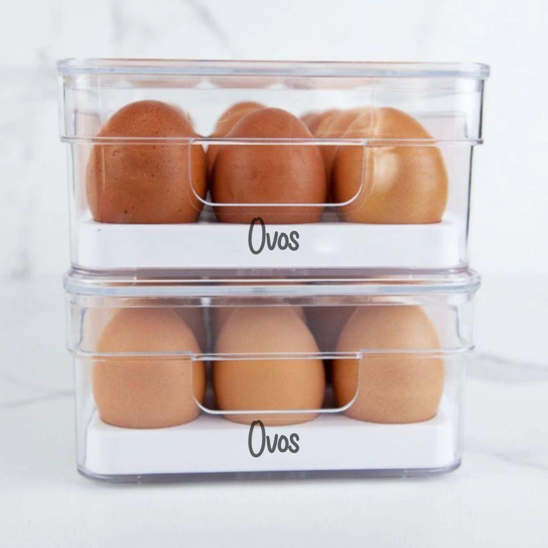 Organizador de Ovos Clear Fresh